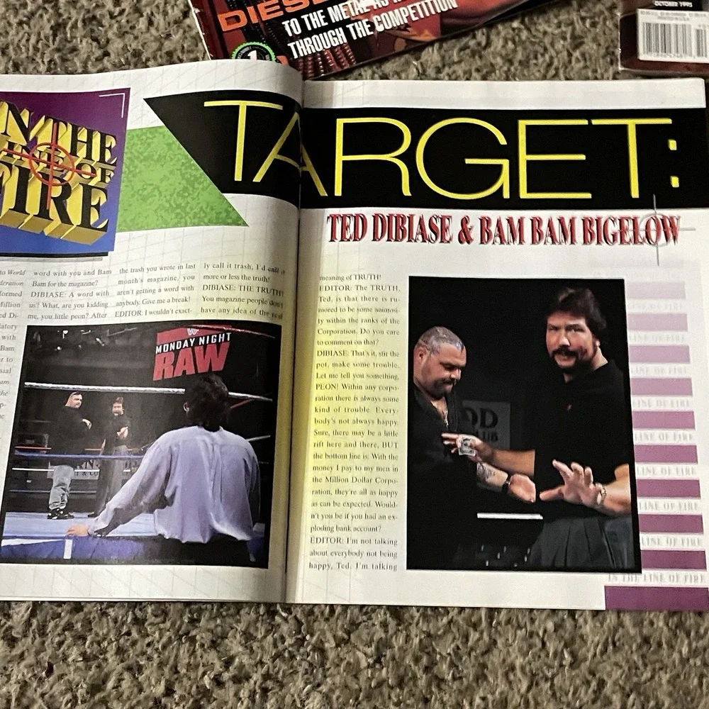 Wrestling Magazine Lot 4 WWE WWF 1997 2007 2011 2012 Stone Cold Triple H